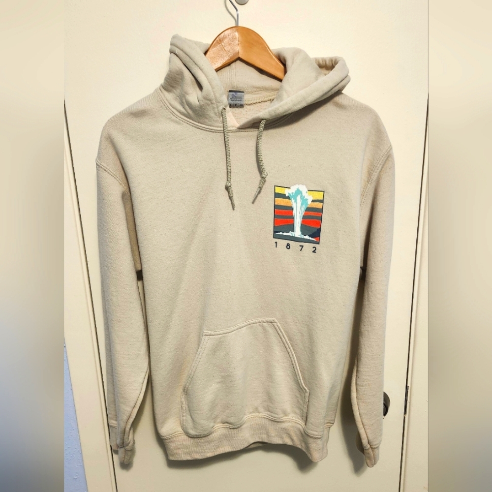 Yellowstone National Park Mens Hooded Sweatshirt